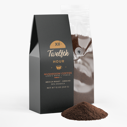 Vitality Mushroom Coffee — Lion's Mane + Chaga (Ground)