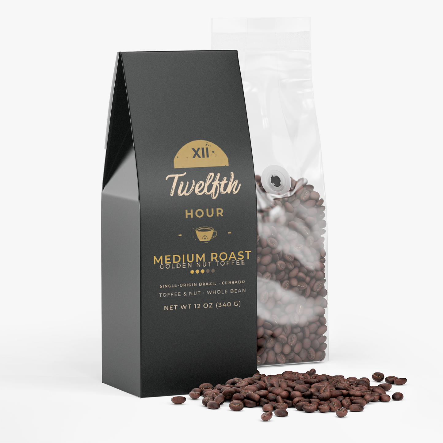 Golden Nut Toffee — Medium Roast Whole Bean Coffee