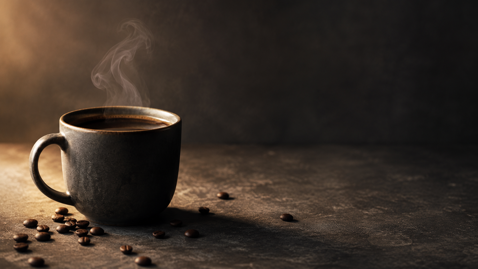 Twelfth Hour hero - mug of coffee at dawn